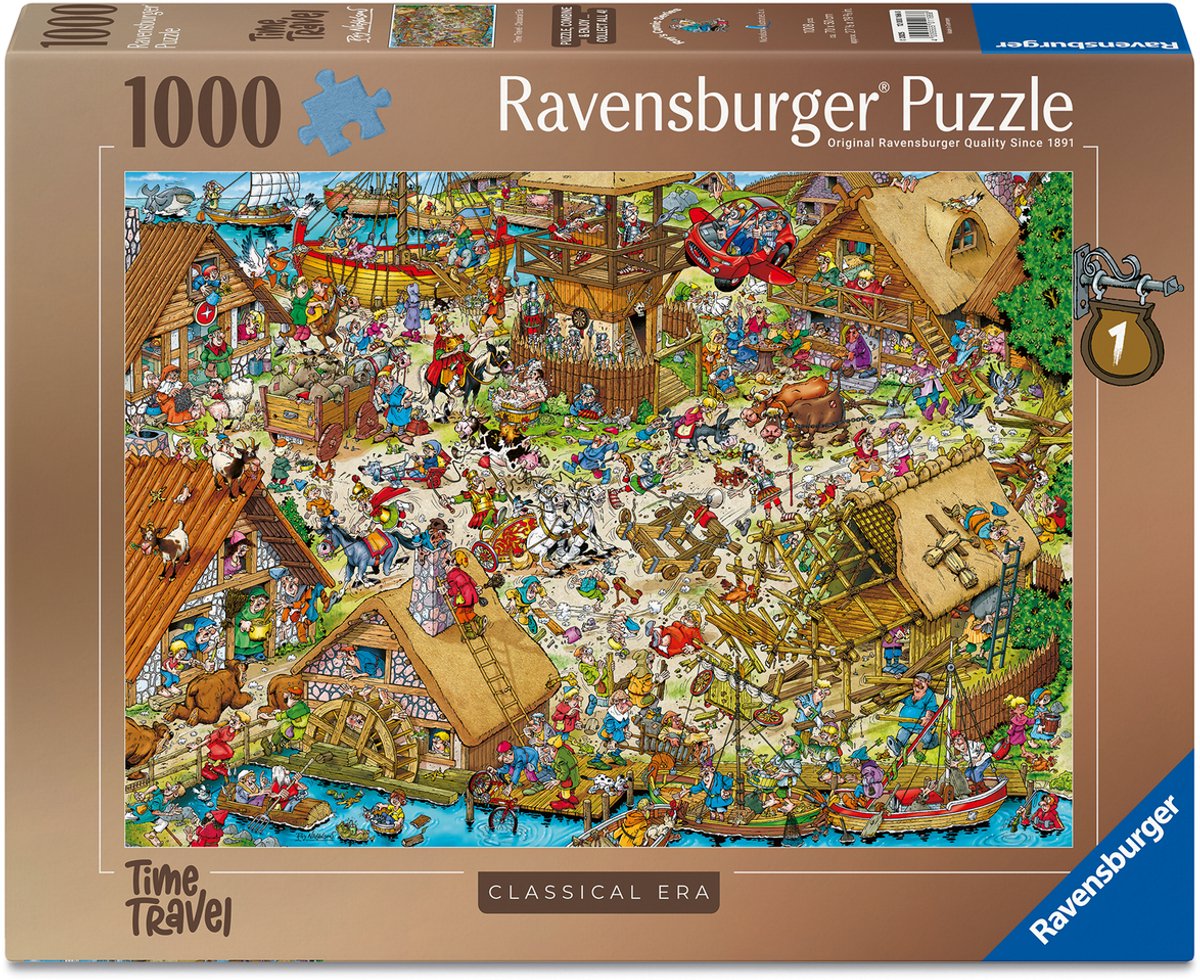   Rays Comic Series - Time Travel 1 - Classical Era - 1000 stukjes Legpuzzel