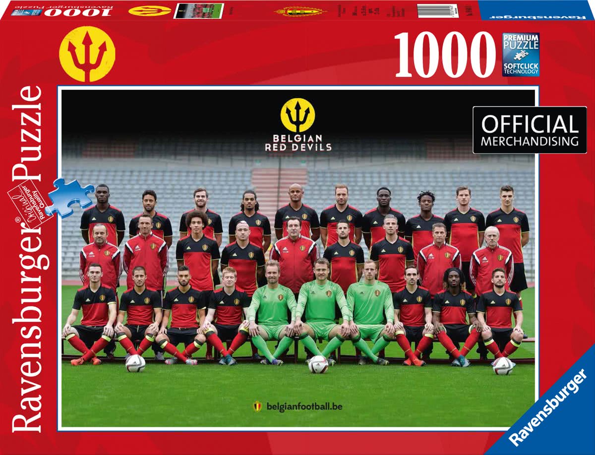   Rode Duivels 1000 stukjes / Red Devils