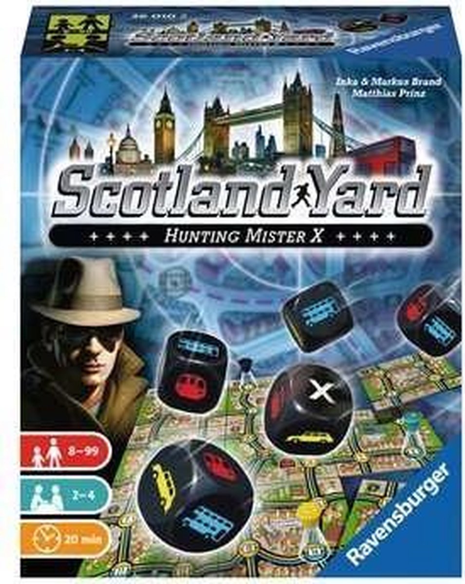 Ravensburger Scotland Yard Kinderen & volwassenen Racebordspel