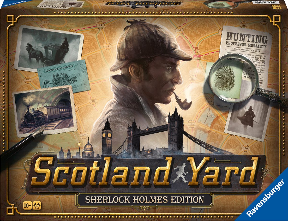   Sherlock Holmes Scotland Yard - Bordspel
