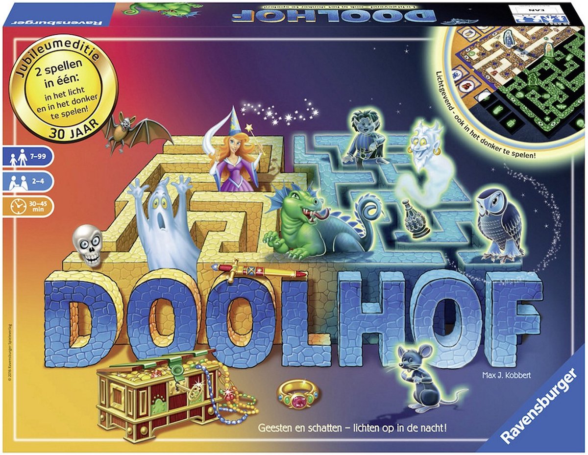 Ravensburger Spel Doolhof Glow In The Dark