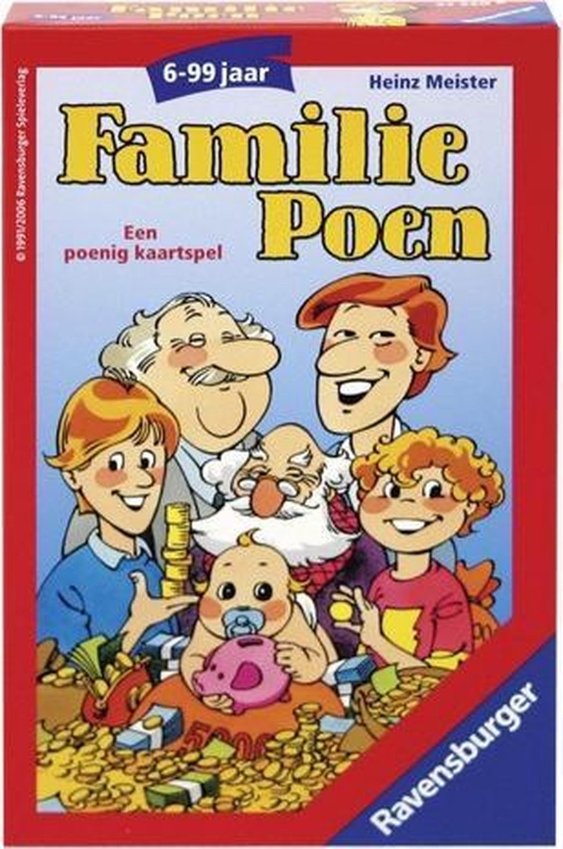 Ravensburger Spel Familie Poen Pocket