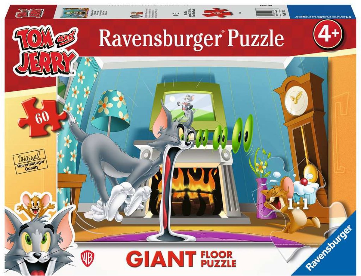   Tom & Jerry, 60 stuk(s), Stripfiguren, 4 jaar