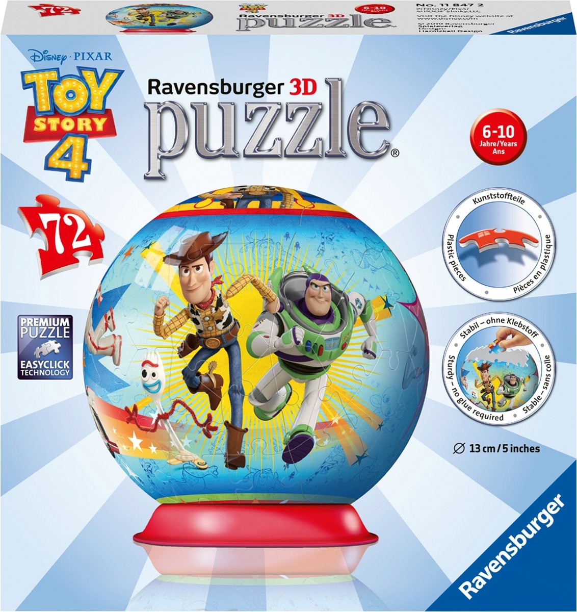   Toy Story 4 - 3D Puzzel - 72 stukjes