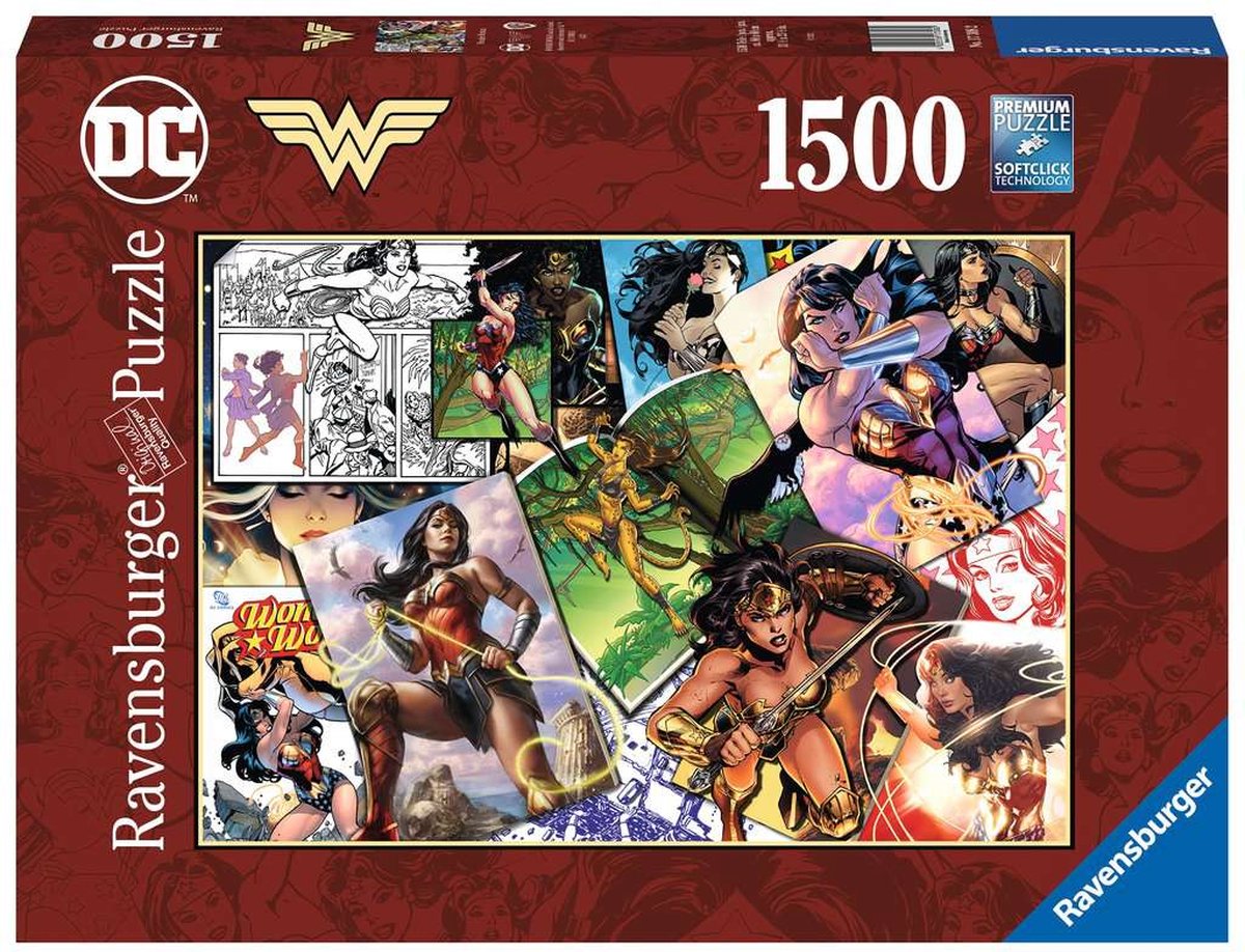   Wonder Woman Legpuzzel 1500 stuk(s) Stripfiguren