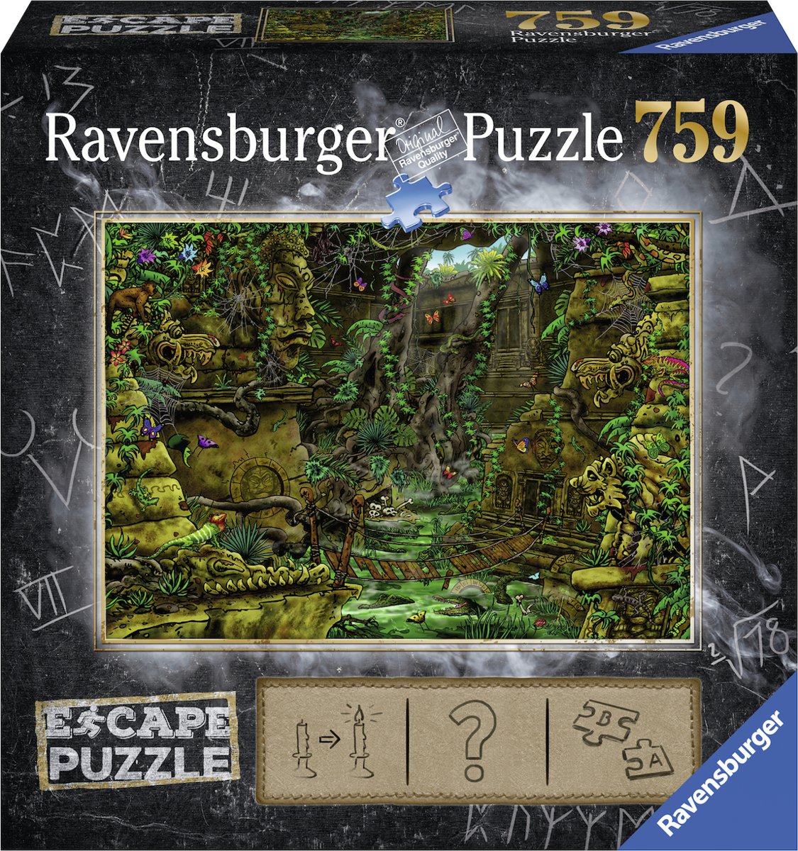   escape puzzel 2 Temple Ankor Wat - 759 stukjes