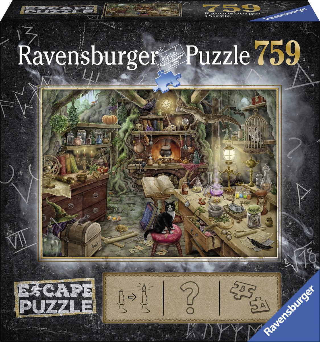   escape puzzel 3 Kitchen of a witch - 759 stukjes