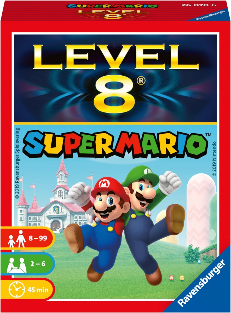   nintendo Mario Level 8 - kaartspel