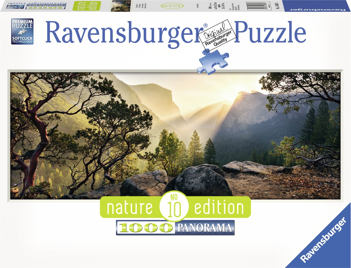   panoramapuzzel Yosemite Park - legpuzzel - 1000 stukjes