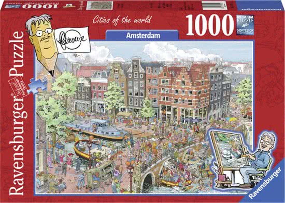   puzzel 1000 Amsterdam