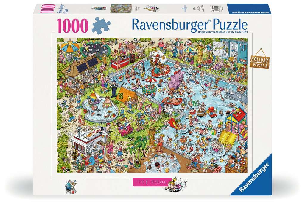 Ravensburger puzzel 1000 stukjes Holiday Res.3-The Pool