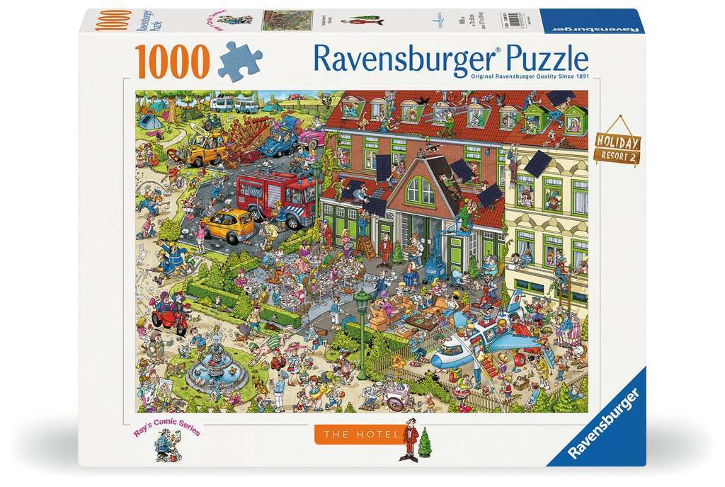 Ravensburger puzzel 1000 stukjes Holiday Resort 2-The Hotel