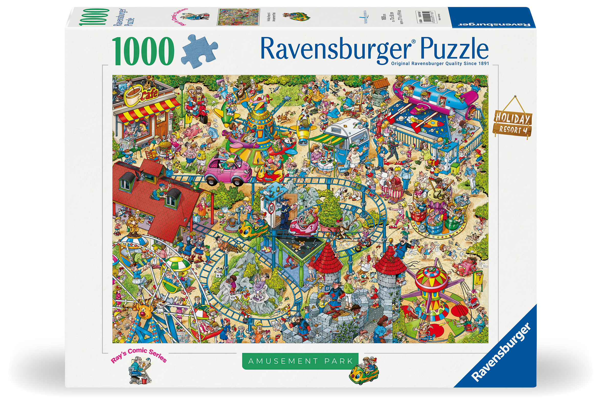   puzzel 1000 stukjes amusement park