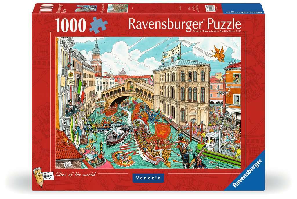   puzzel 1000 stukjes fleroux Venetie