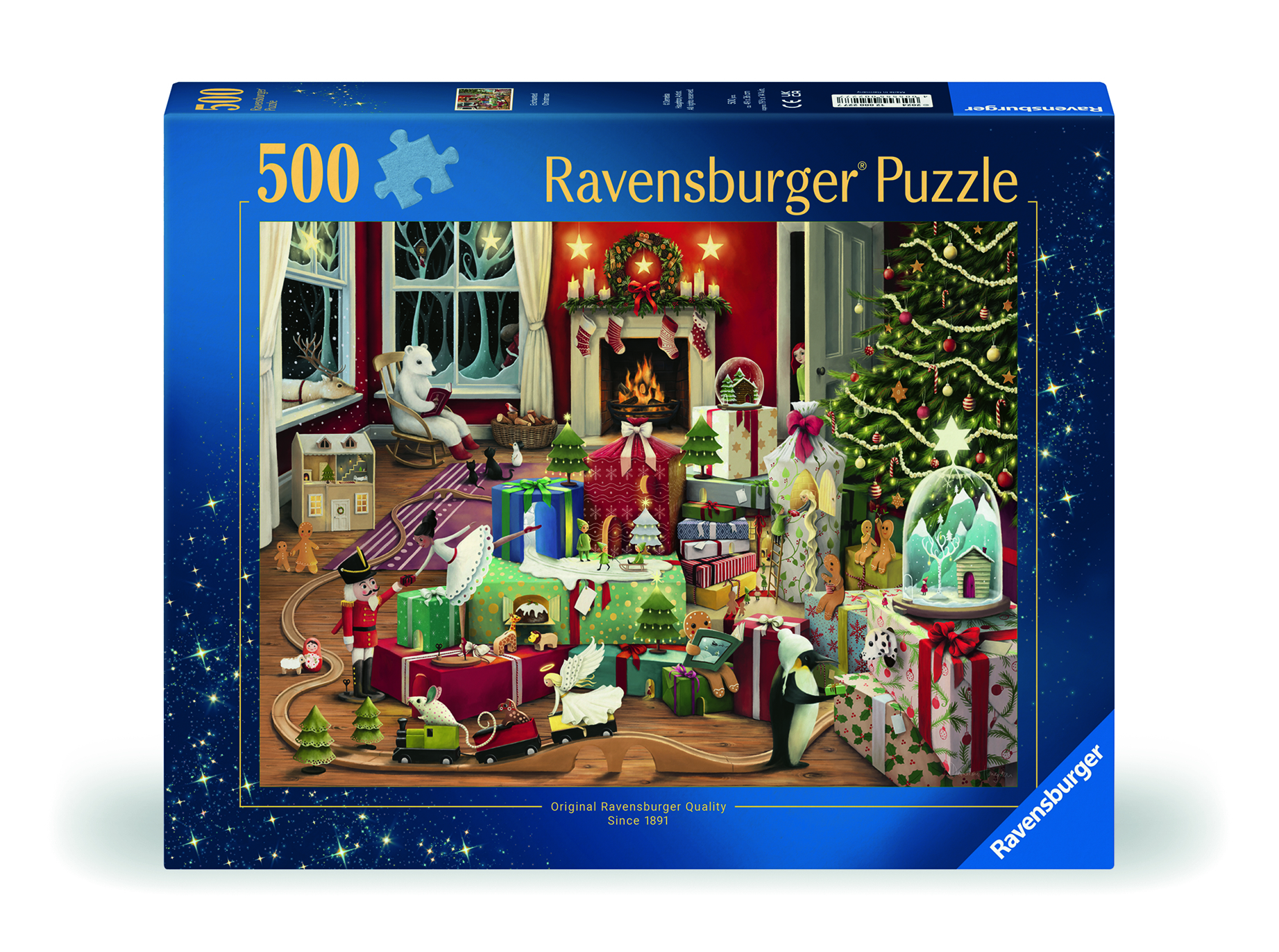   puzzel 12000227 Kersttijd 500 stukjes
