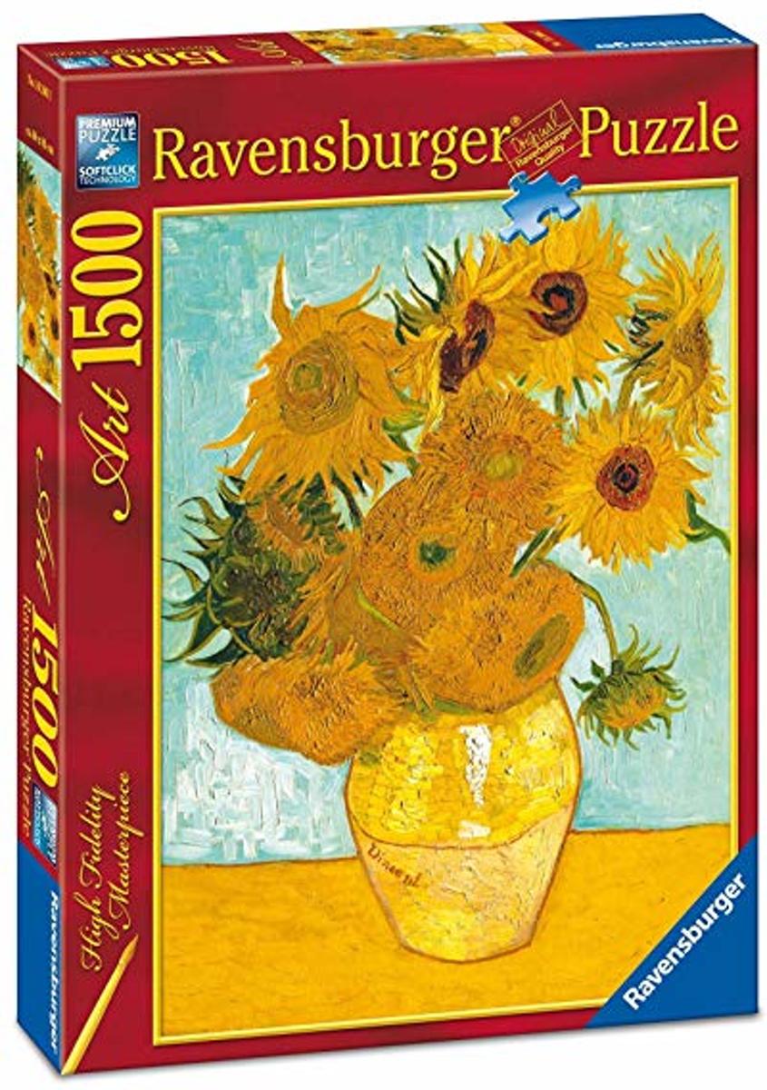   puzzel 1500 bloemen Vincent van Gogh