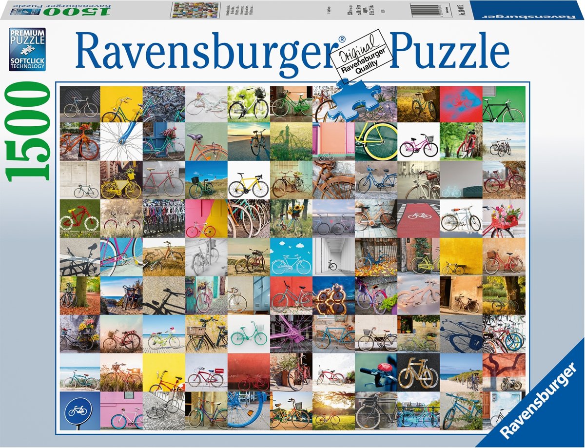   puzzel 99 fietsen en meer…. - Legpuzzel - 150 stukjes