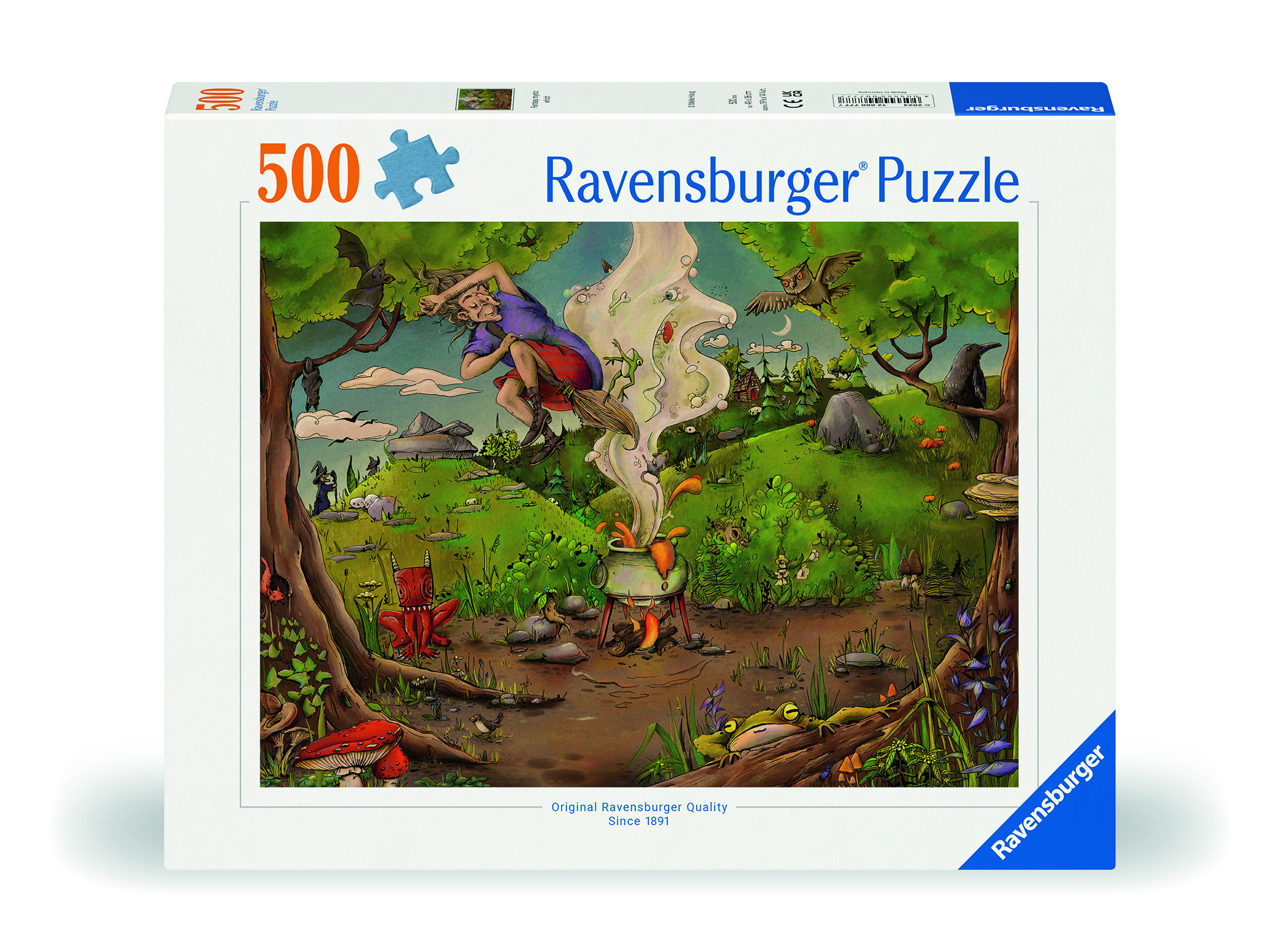   puzzel Bei der Waldhexe 500 stukjes