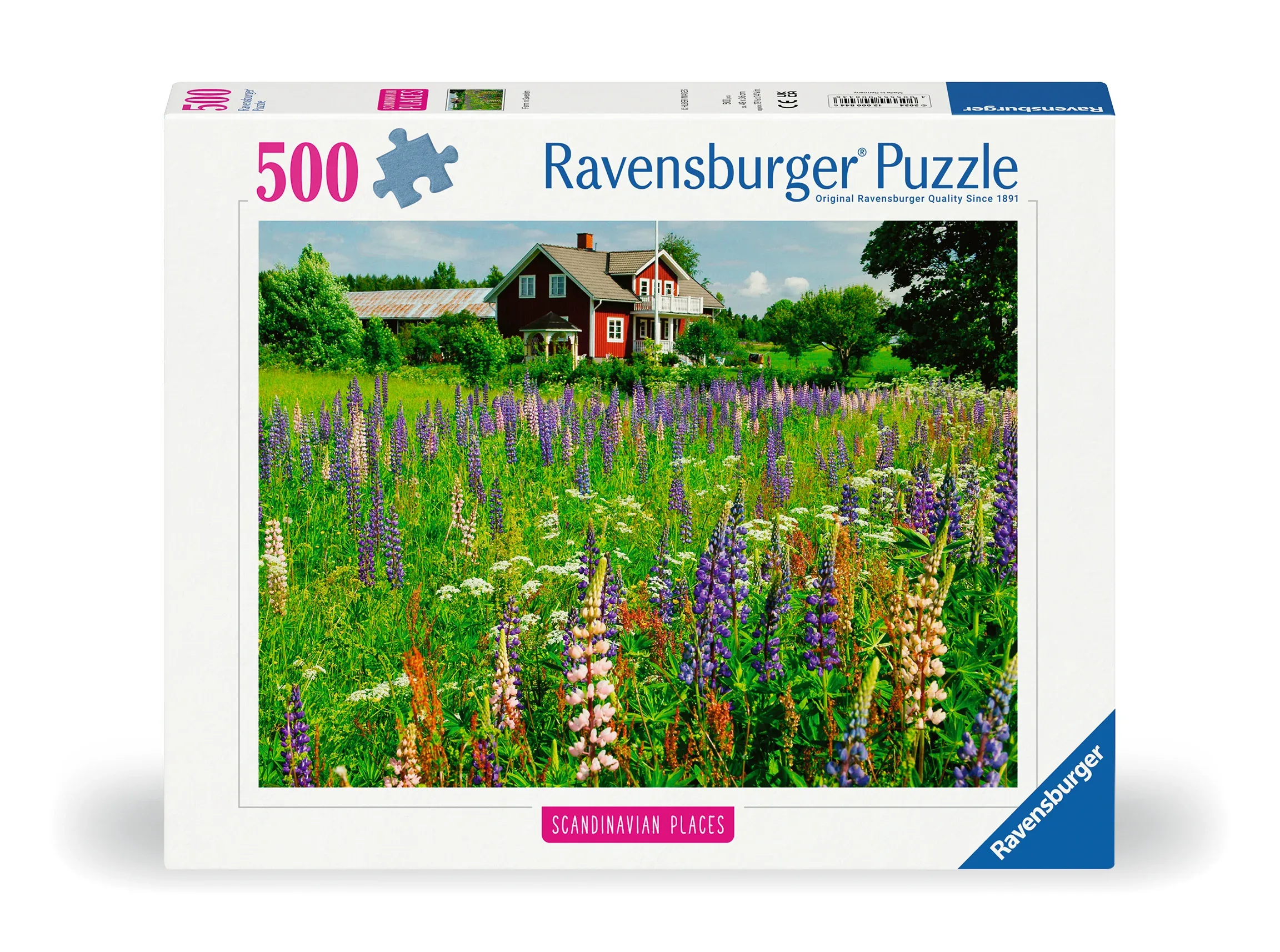   puzzel Boerderij in Zweden 500 stukjes
