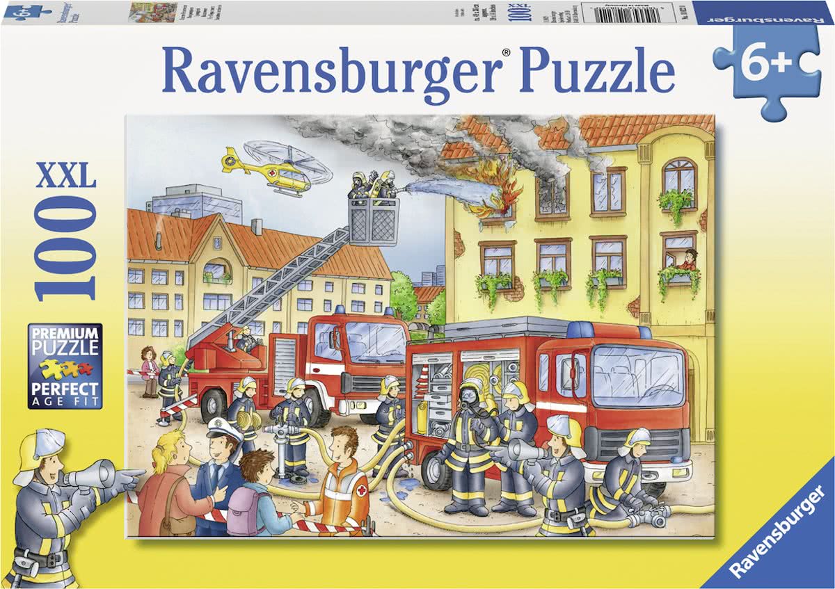   puzzel Brandweer - Legpuzzel - 100 stukjes