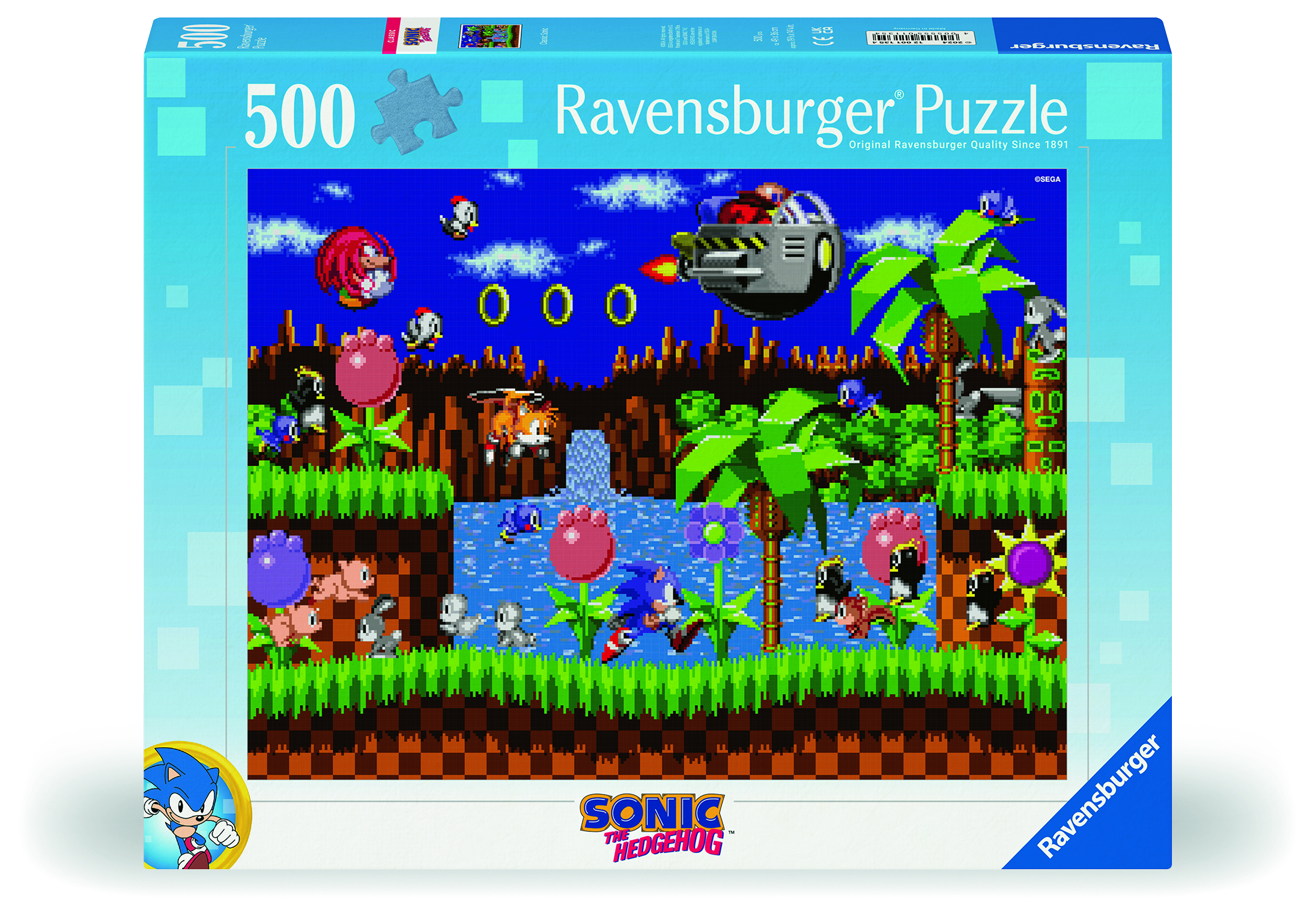   puzzel Classic Sonic 500 stukjes