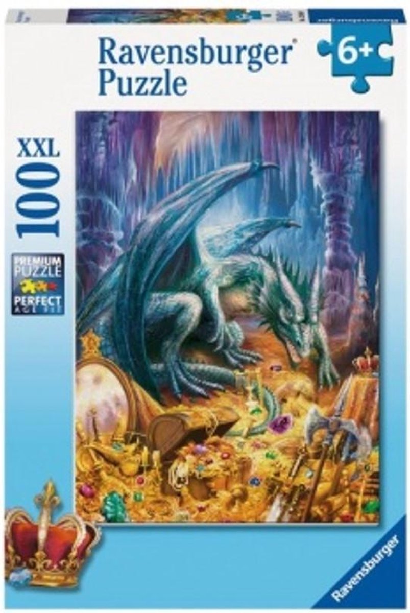   puzzel De Grottendraak - Legpuzzel - 100XXL stukjes