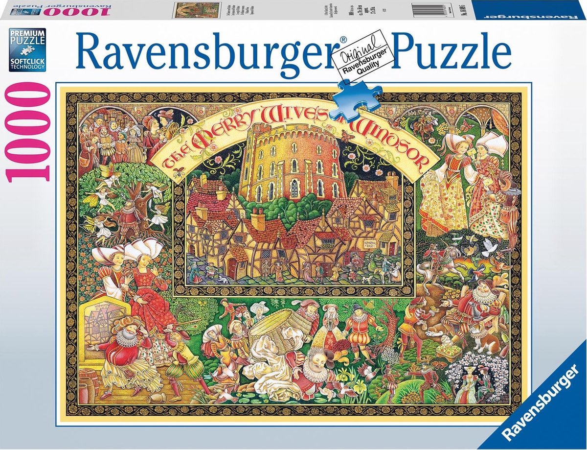   puzzel De Windsor vrouwen - Legpuzzel - 1000 stukjes