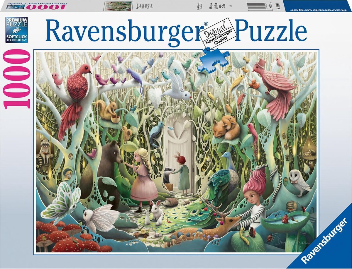   puzzel De geheime tuin - Legpuzzel - 1000 stukjes