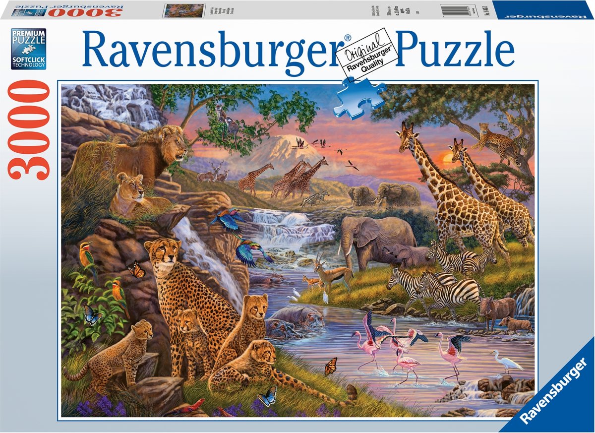   puzzel Dierenrijk - legpuzzel - 300 stukjes