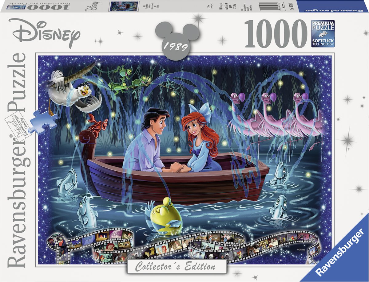   puzzel Disney Arielle - Legpuzzel - 1000 stukjes