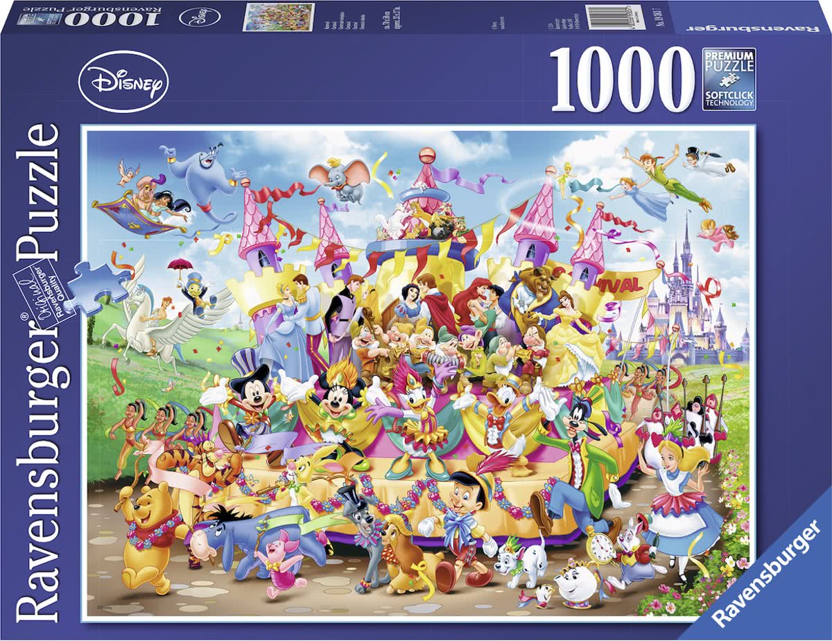   puzzel Disney Carnival - Legpuzzel - 1000 stukjes