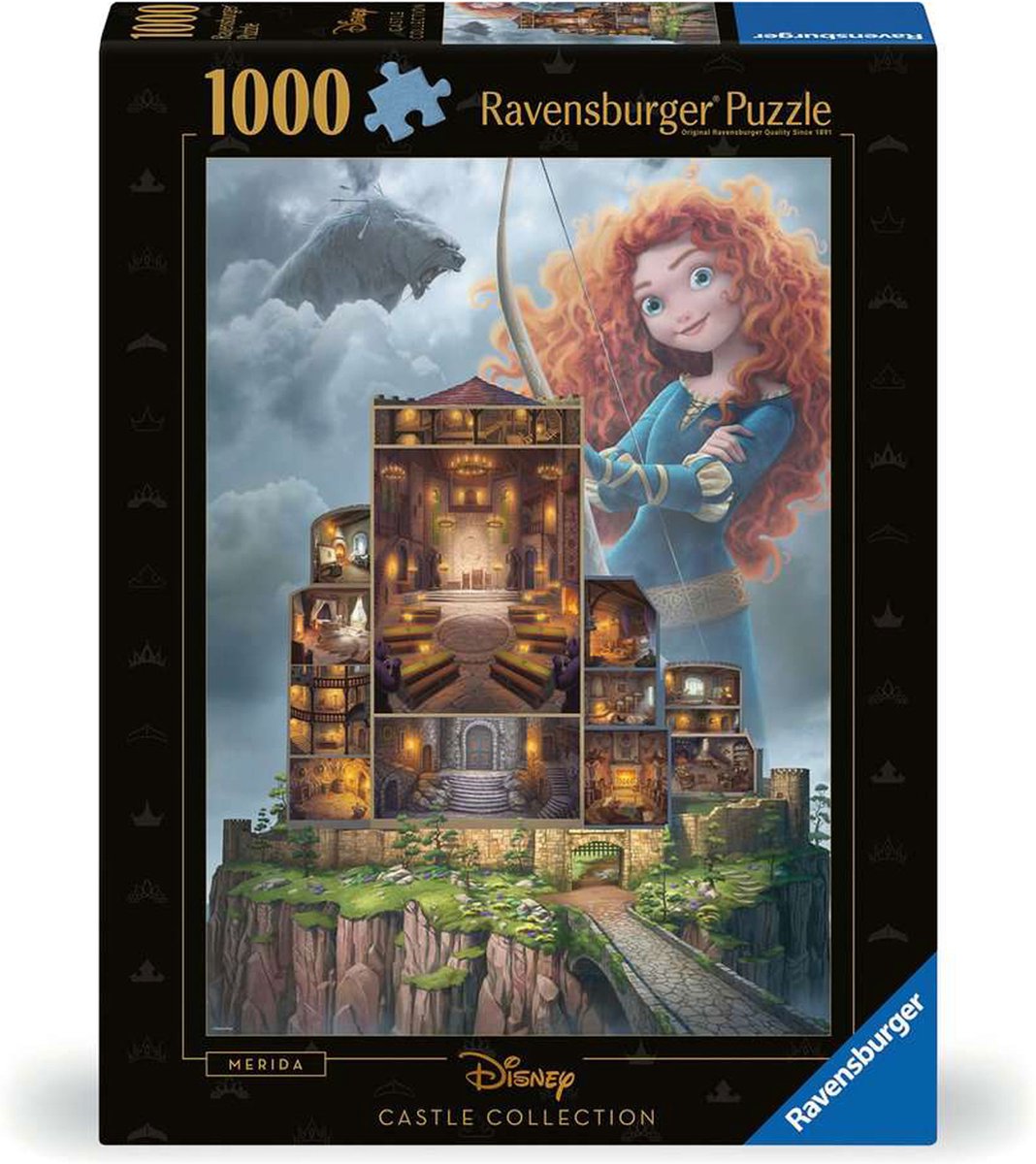  puzzel Disney Castles: Merida - Legpuzzel - 1000 stukjes