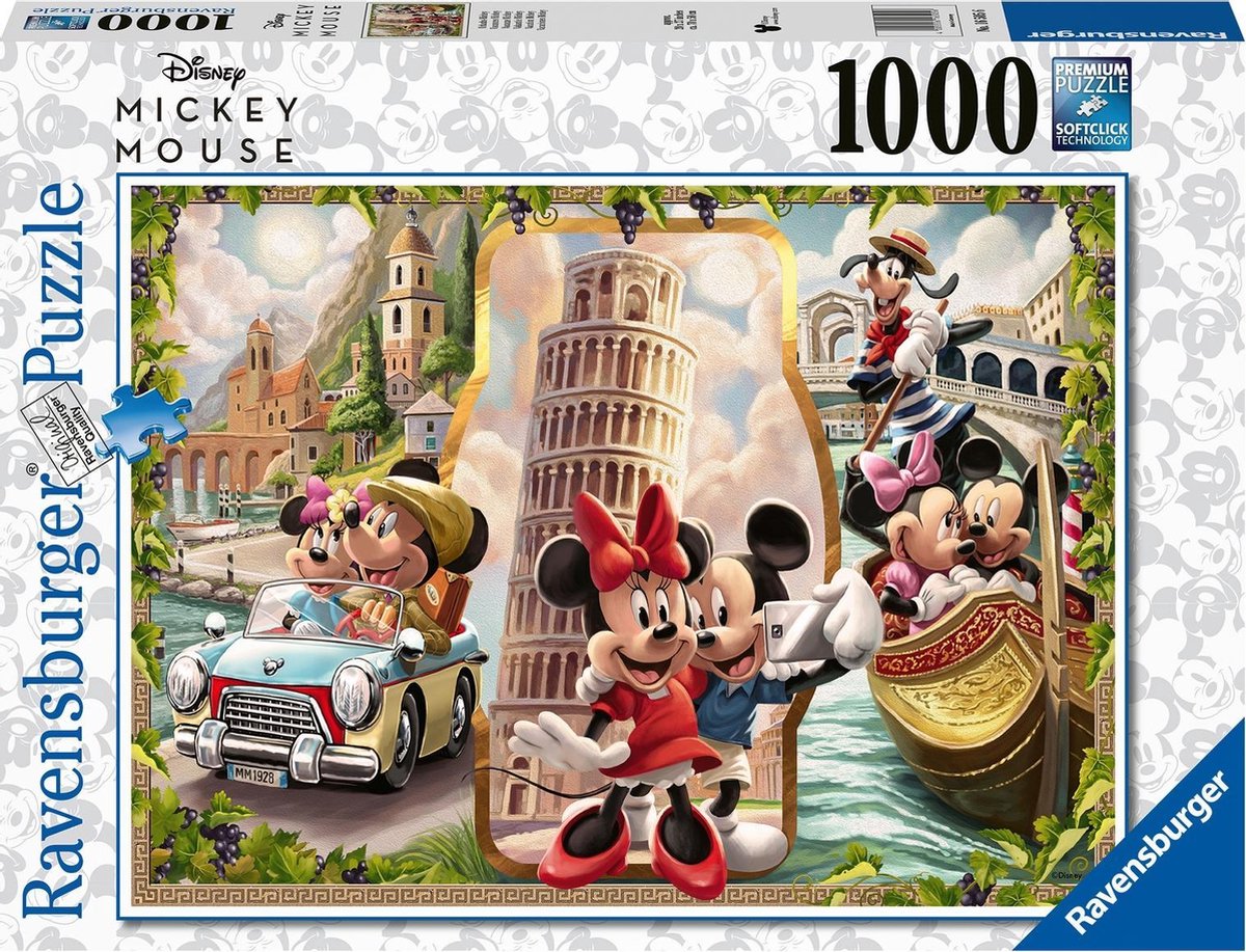   puzzel Disney Mickey Mouse - Legpuzzel - 1000 stukjes