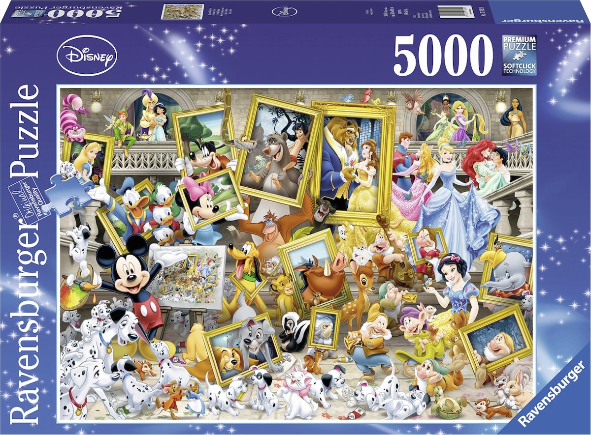   puzzel Disney Mickey Mouse. Artistic Mickey - Legpuzzel - 5000 stukjes