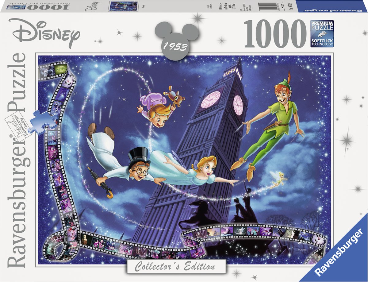   puzzel Disney Peter Pan - Legpuzzel - 1000 stukjes