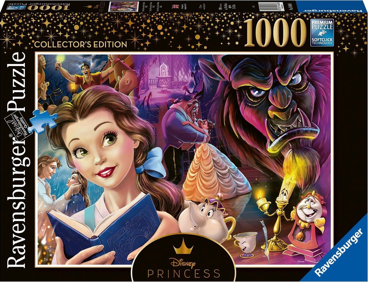   puzzel Disney Princess Belle - Legpuzzel - 1000 stukjes
