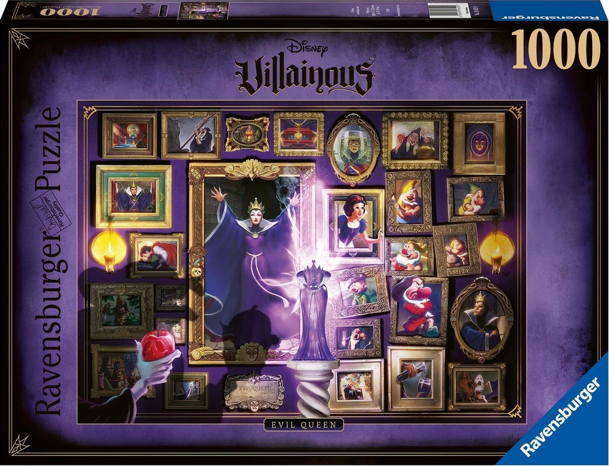   puzzel Disney VIllainous: Evil Queen - Legpuzzel - 1000 stukjes