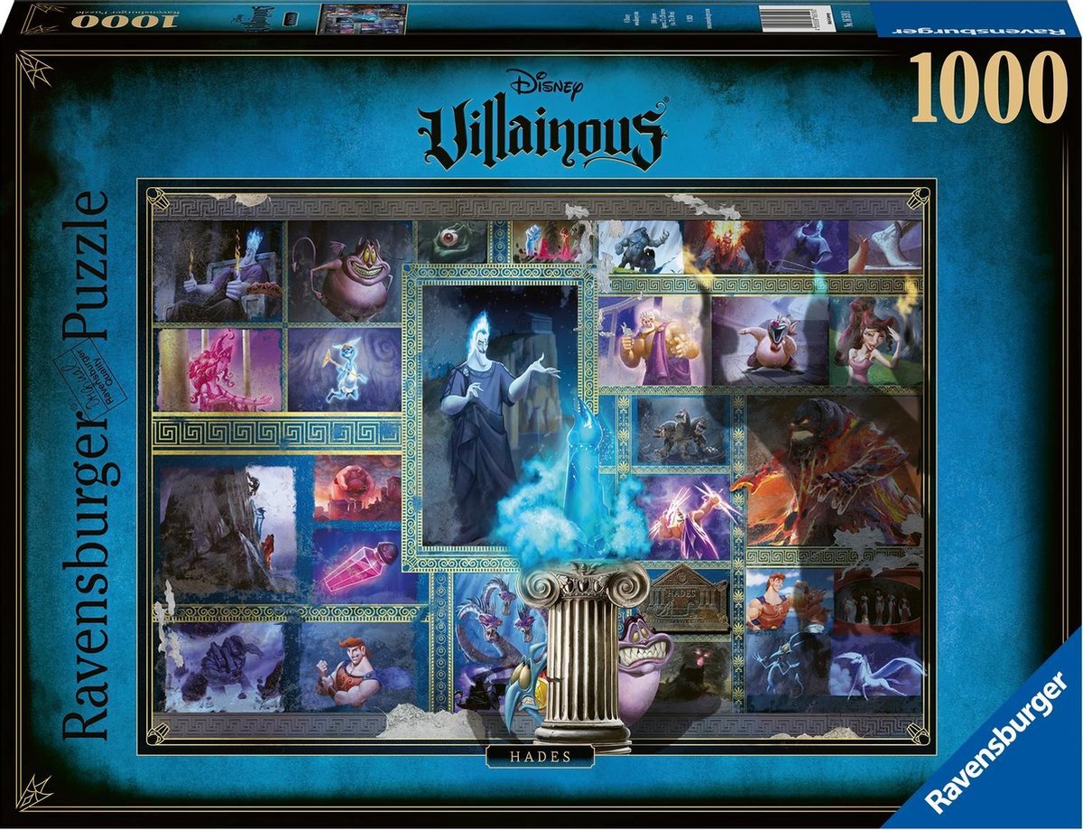   puzzel Disney VIllainous: Hades - Legpuzzel - 1000 stukjes