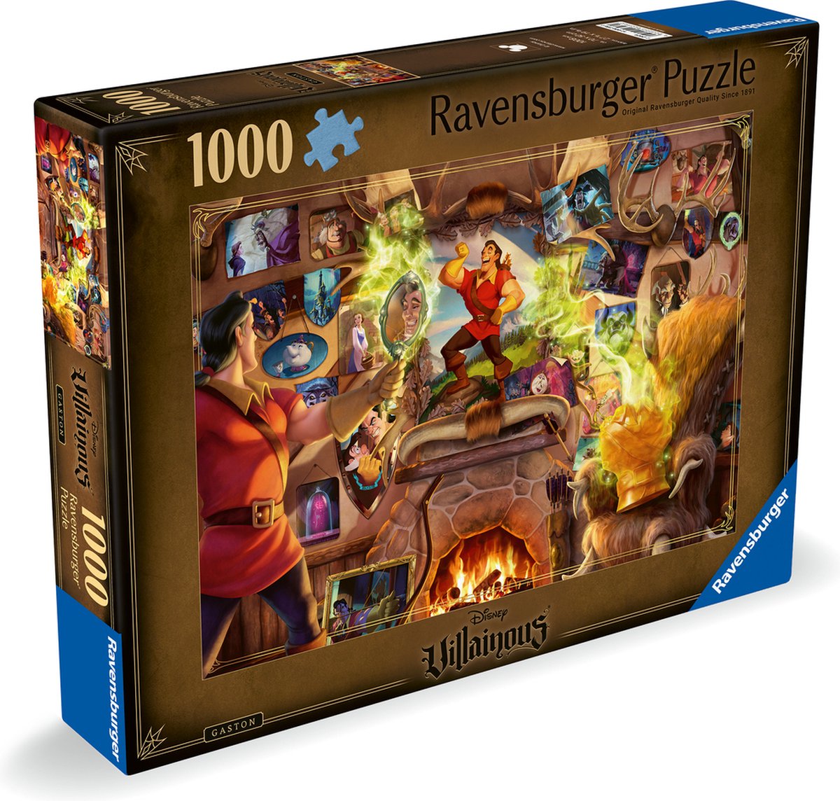   puzzel Disney Villainous: Gaston - Legpuzzel - 1000 stukjes