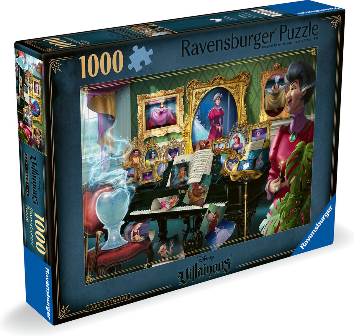   puzzel Disney Villainous: Lady Tremaine - Legpuzzel - 1000 stukjes