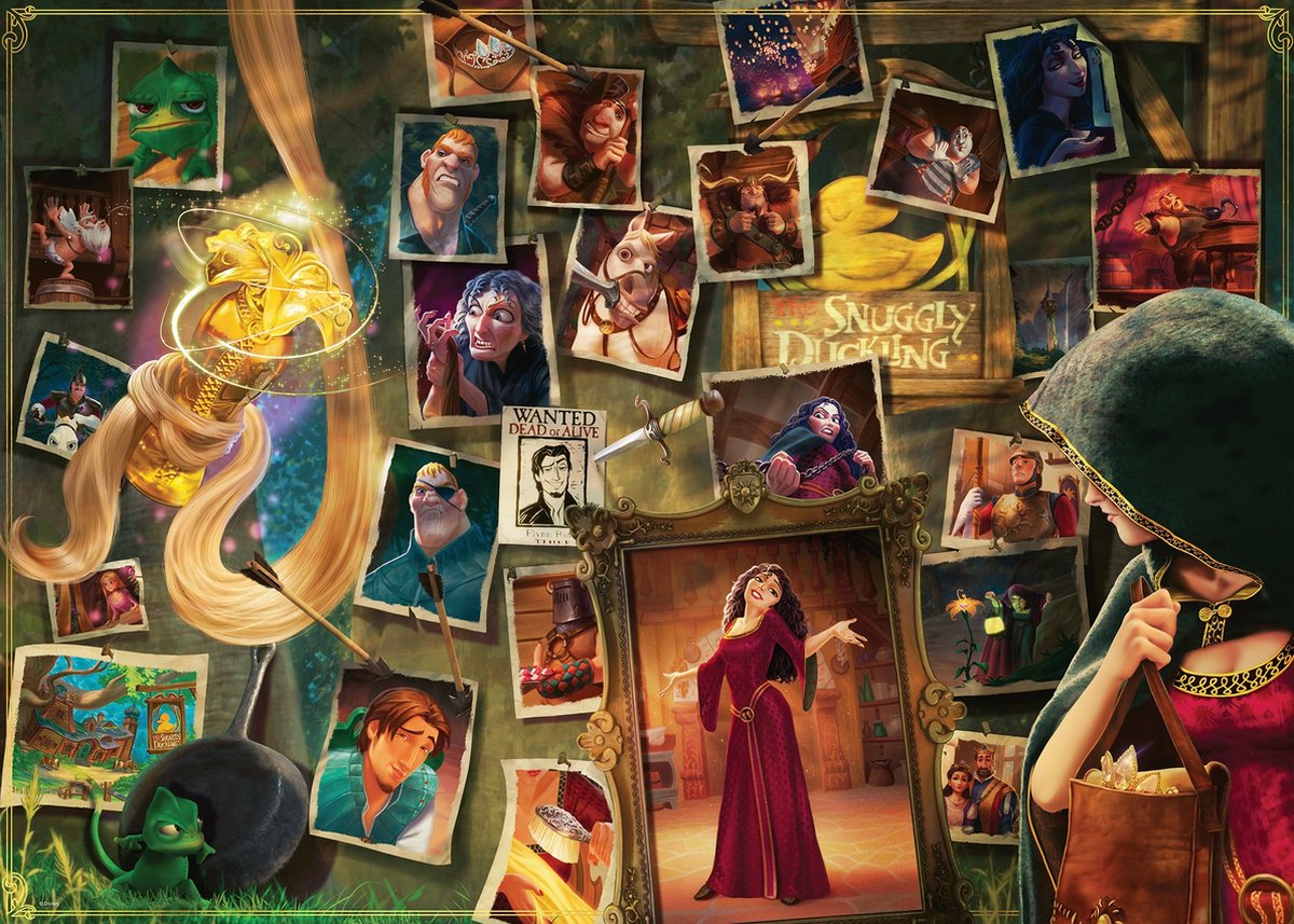   puzzel Disney Villainous: Mother Gothel - Legpuzzel - 1000 stukjes