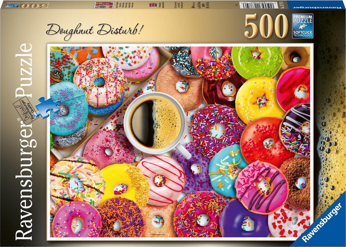   puzzel Doughnut Disturb! - Legpuzzel - 500 stukjes