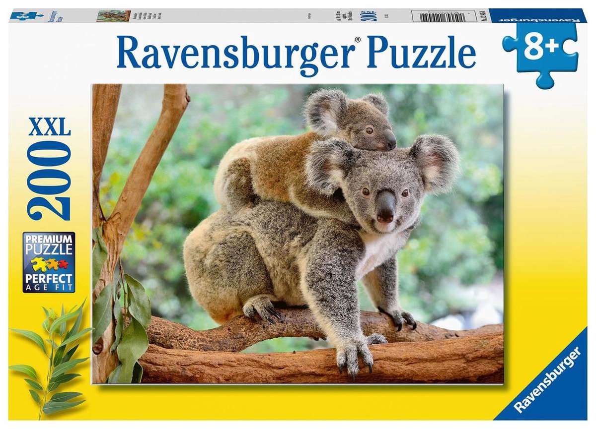   puzzel Familie koala - Legpuzzel - 200XXL stukjes