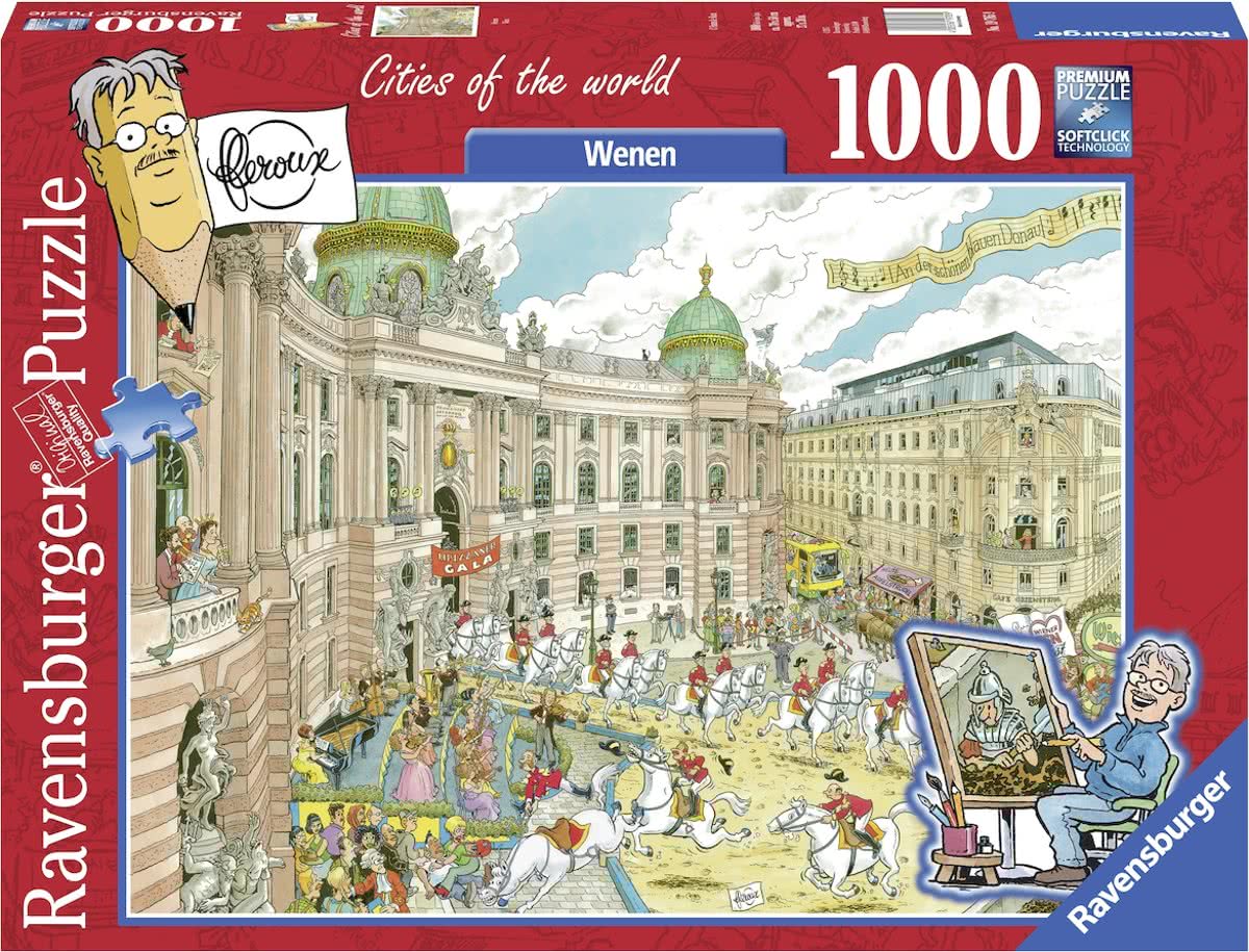   puzzel Fleroux´s Wenen - legpuzzel - 1000 stukjes