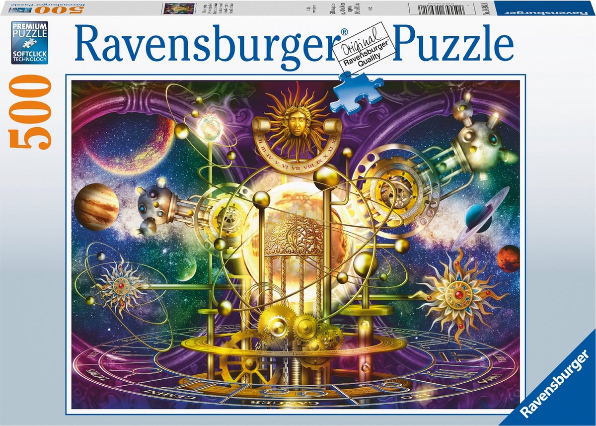   puzzel Gouden Zonnestelsel - Legpuzzel - 500 stukjes