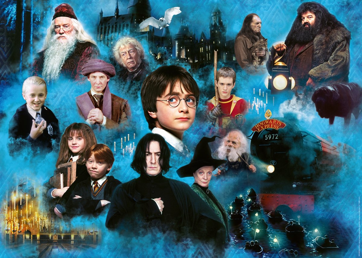   puzzel Harry Potter - Legpuzzel - 1000 stukjes