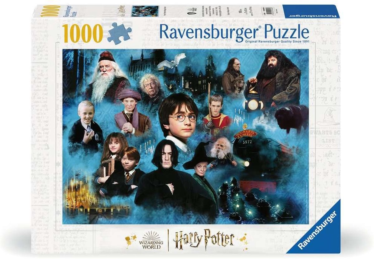   puzzel Harry Potters magische wereld - Legpuzzel - 1000 stukjes