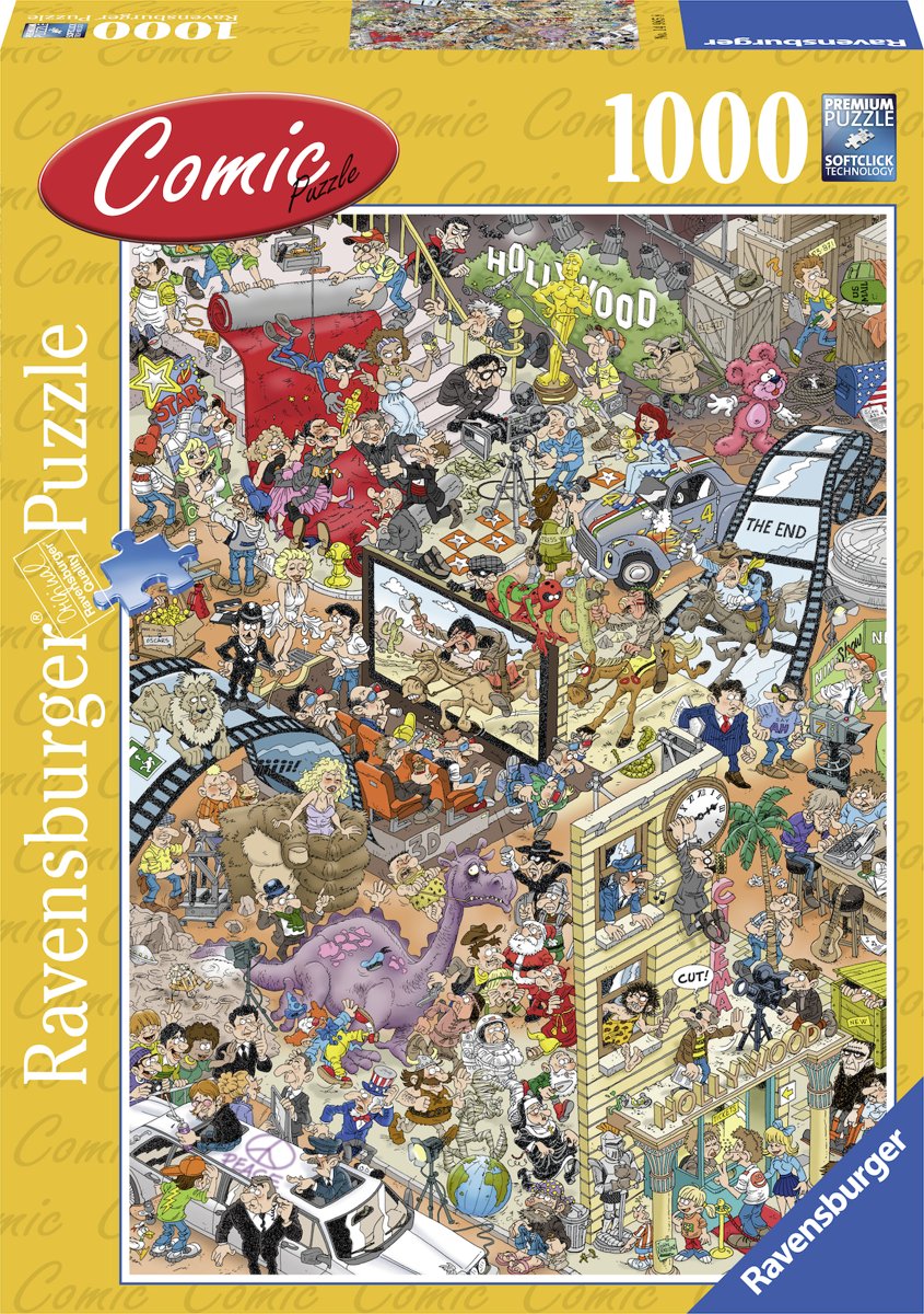   puzzel Hollywood - Legpuzzel - 1000 stukjes