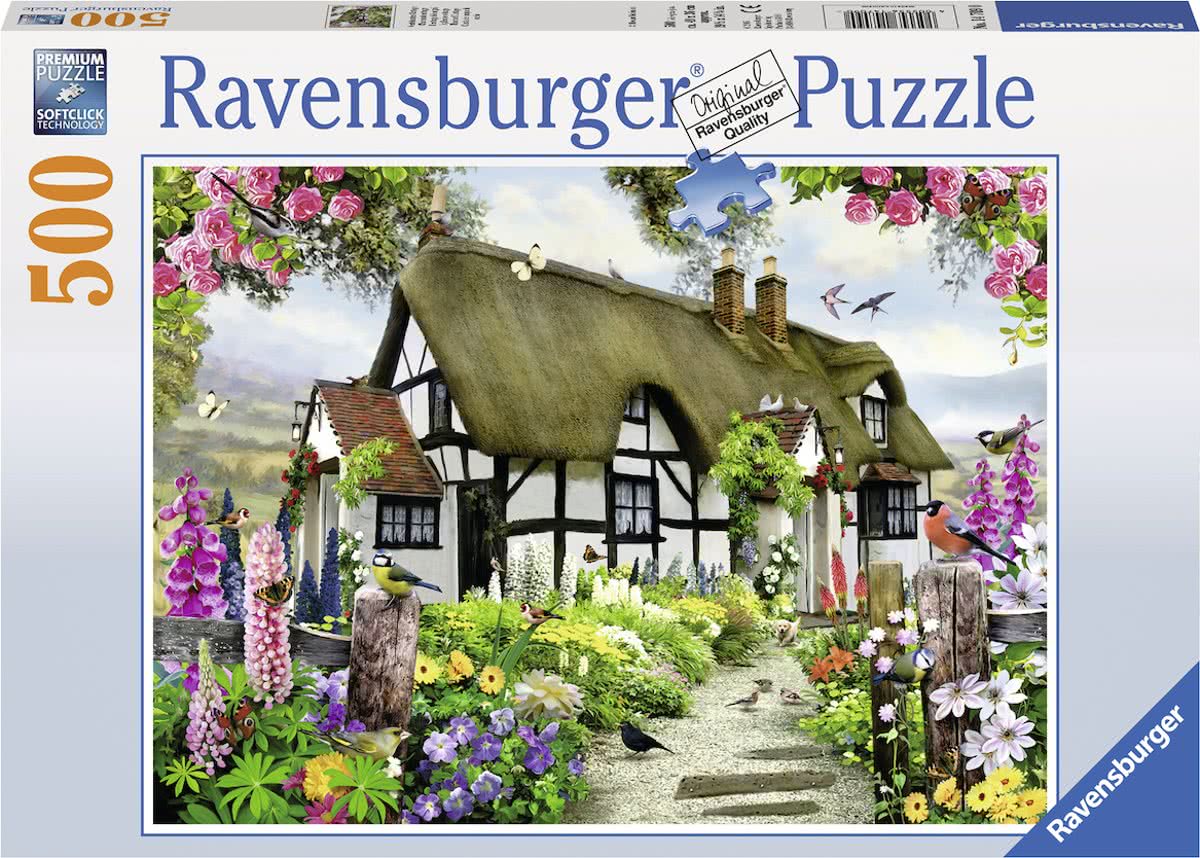   puzzel Idyllische cottage - Legpuzzel - 500 stukjes