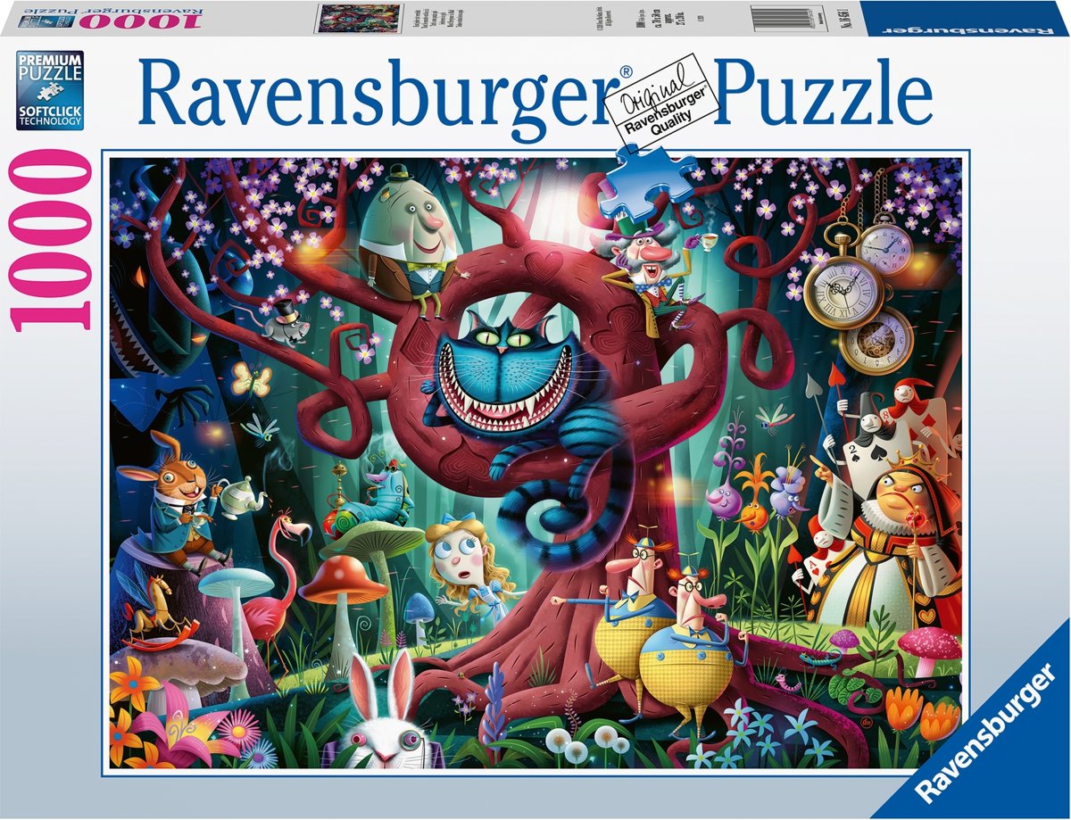   puzzel Iedereen is gek - Legpuzzel - 1000 stukjes